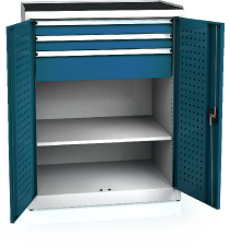 System cupboard PROFI 1170 x 920 x 600 - shelves-drawers